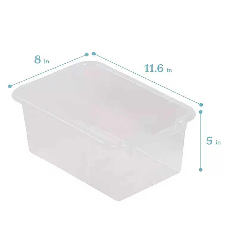 ECR4Kids Streamline 20 Cubby Tray Cabinet with 20 Scoop Front Bins, 4x5, Kids Furniture
