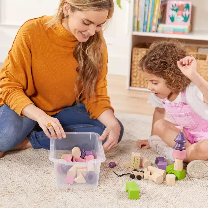 ECR4Kids Streamline 20 Cubby Tray Cabinet with 20 Scoop Front Bins, 4x5, Kids Furniture