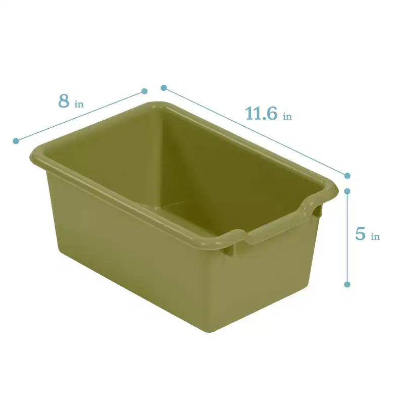 ECR4Kids Streamline 20 Cubby Tray Cabinet with 20 Scoop Front Bins, 4x5, Kids Furniture
