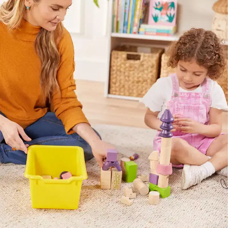 ECR4Kids Streamline 20 Cubby Tray Cabinet with 20 Scoop Front Bins, 4x5, Kids Furniture