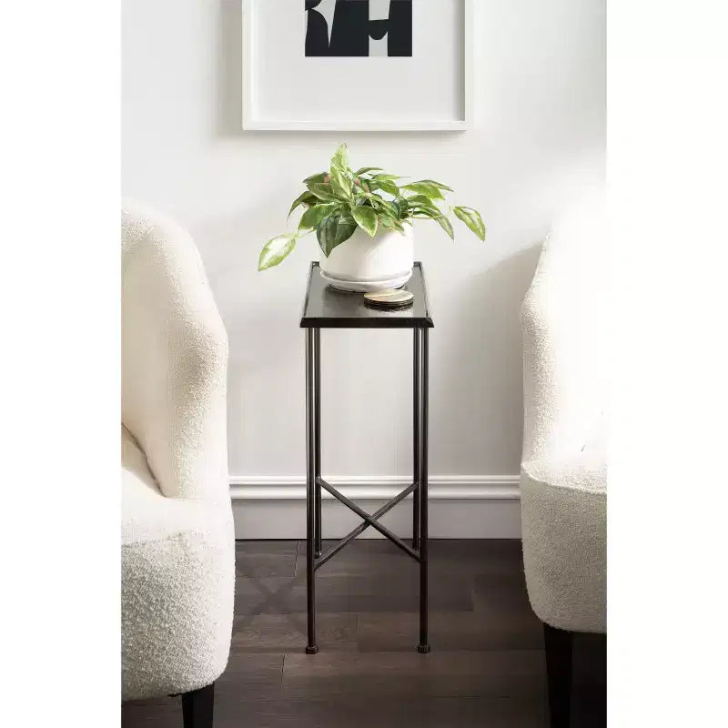 Kate and Laurel Sanzo Slim Side Table
