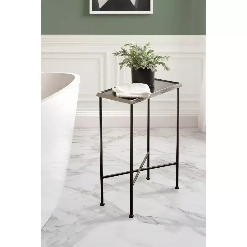 Kate and Laurel Sanzo Slim Side Table