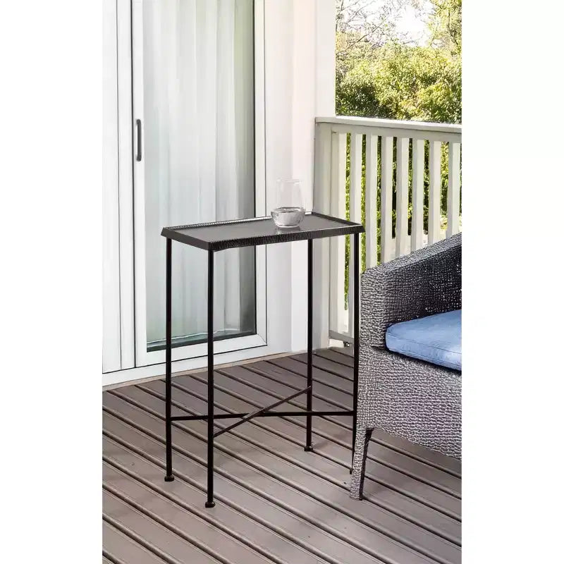 Kate and Laurel Sanzo Slim Side Table