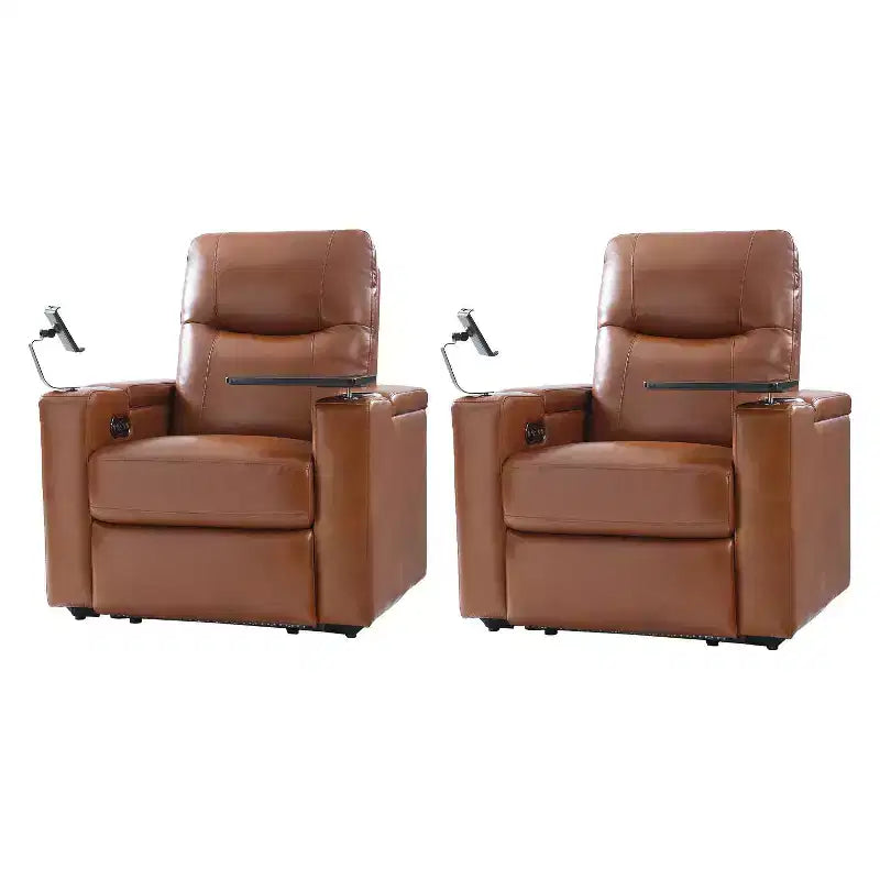 Flora Genuine Leather Recliner Set of 2|HULALA HOME