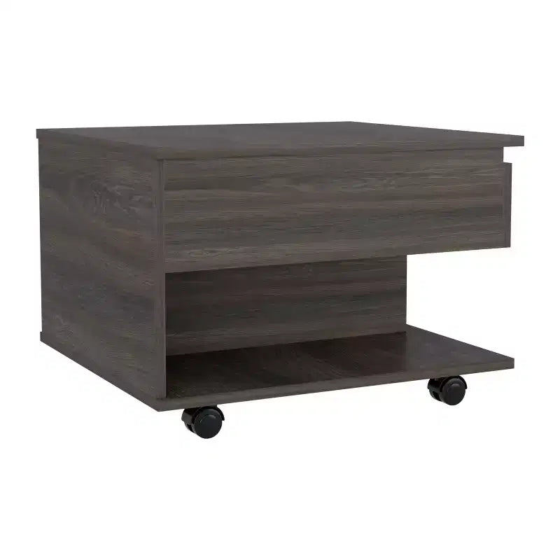 Fun little toys brand Luanda Lift Top Coffee Table, Casters, One Shelf -Espresso
