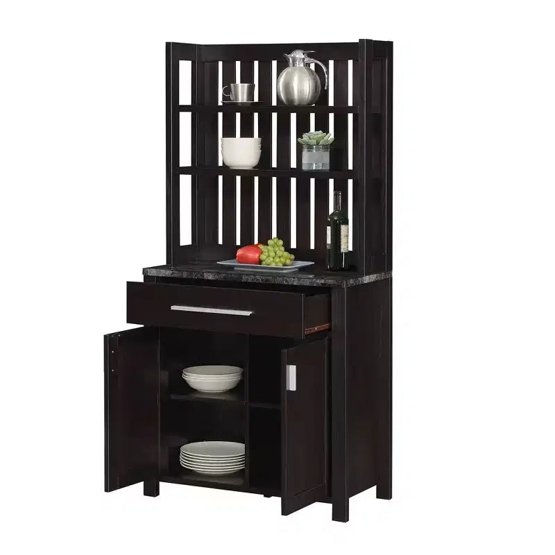 Sawyer Wine Bar with Cabinet - Breighton Home